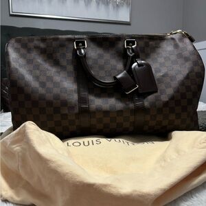 Louis Vuitton Damier Ebene Travel Bag
